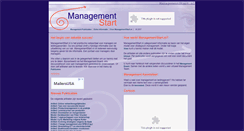 Desktop Screenshot of managementstart.nl