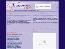 Tablet Screenshot of managementstart.nl